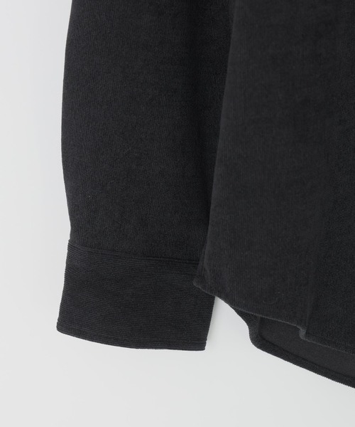 B.C STOCK（ベーセーストック）の「CAVE 21ウェル コーデュロイバンドカラーシャツ（シャツ/ブラウス・メンズ・ブラック/アイボリー/チャコールグレー/ブラウン・LARGE/MEDIUM）」の19枚目の写真