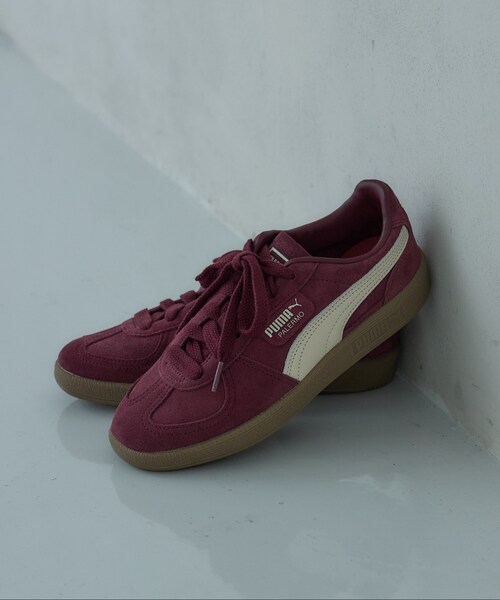 PUMA(プーマ)の「【PUMA】パレルモ スニーカー(スニーカー・レディース・ブラウン系その他/ベビーピンク・45/35)」の2枚目の写真