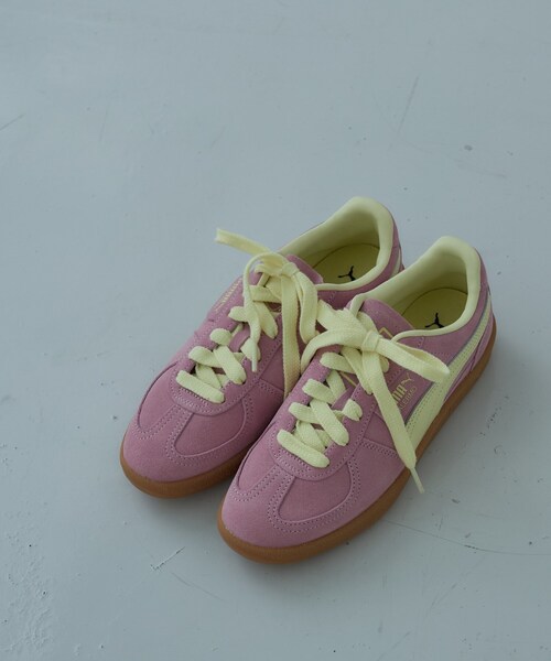 PUMA(プーマ)の「【PUMA】パレルモ スニーカー(スニーカー・レディース・ブラウン系その他/ベビーピンク・45/35)」の1枚目の写真