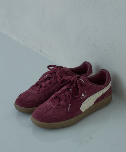 PUMA(プーマ)の「【PUMA】パレルモ スニーカー(スニーカー・レディース・ブラウン系その他/ベビーピンク・45/35)」の3枚目の写真