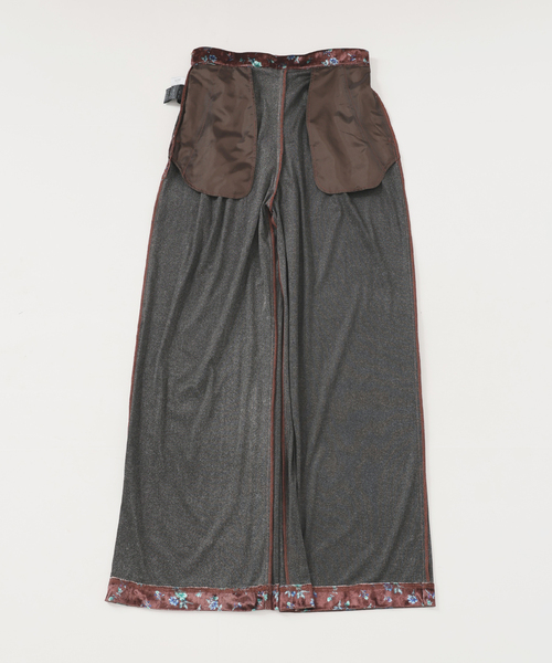 セール】ベロアストレートイージーパンツ（その他パンツ）｜SLOBE IENA