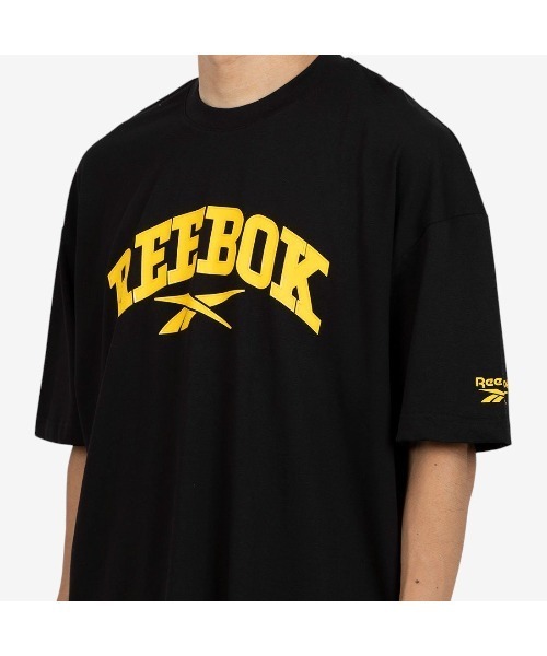 Reebok（リーボック）の「ビッグロゴ Tシャツ / PAUL SS TEE（Tシャツ/カットソー・メンズ・ライトグレー/ホワイト/ブラック・LARGE/MEDIUM/SMALL/X-LARGE）」の12枚目の写真