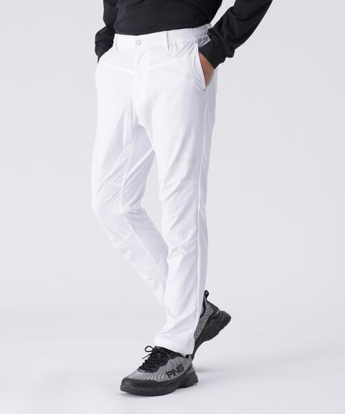 【ホワイト】全方向ストレッチ コーデュラテーパードパンツ <PERFORMANCE> (MENS) PING（ピン） パンツ 「PING APPAREL」全方向ストレッチ コーデュラ