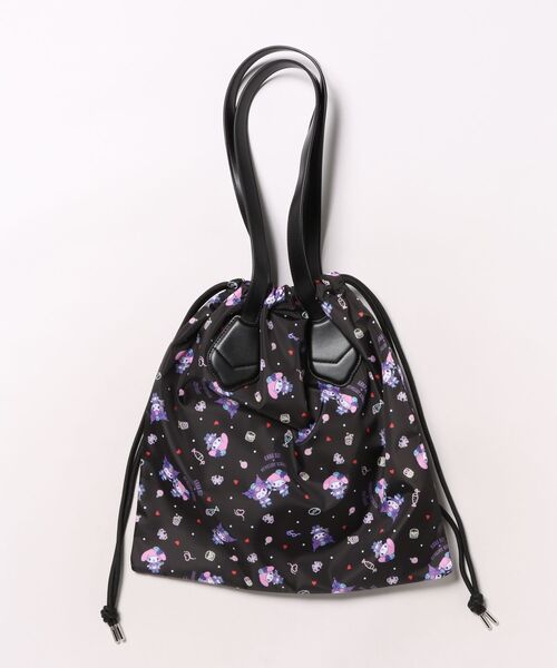 ANNA SUI(アナスイ)の「ANNA SUI × MY MELODY & KUROMI トートバッグ(トートバッグ・レディース・ブラック・FREE)」の4枚目の写真