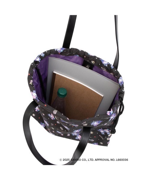 ANNA SUI(アナスイ)の「ANNA SUI × MY MELODY & KUROMI トートバッグ(トートバッグ・レディース・ブラック・FREE)」の7枚目の写真