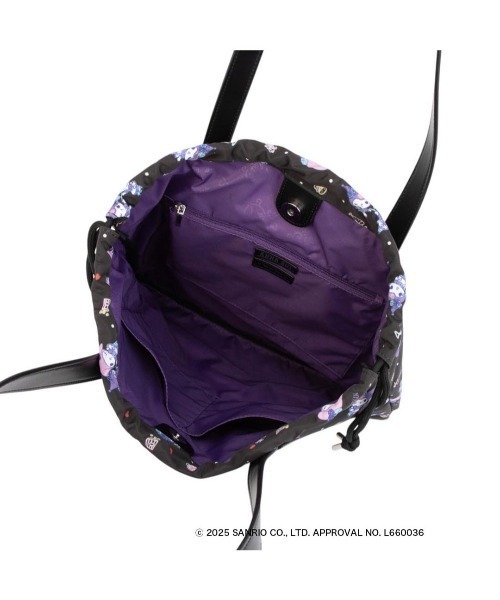 ANNA SUI(アナスイ)の「ANNA SUI × MY MELODY & KUROMI トートバッグ(トートバッグ・レディース・ブラック・FREE)」の8枚目の写真