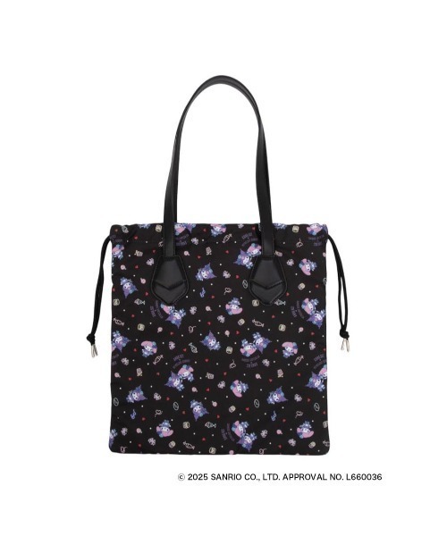 ANNA SUI(アナスイ)の「ANNA SUI × MY MELODY & KUROMI トートバッグ(トートバッグ・レディース・ブラック・FREE)」の9枚目の写真