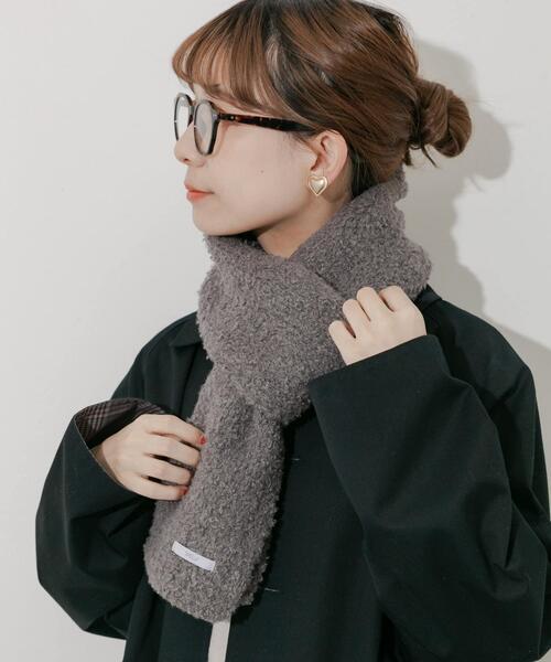 ボアニットマフラー（マフラー）｜SMELLY（スメリー）のファッション