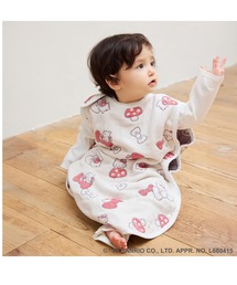 Hoppetta（ホッペッタ）の「【Hoppetta(ホッペッタ)】HELLO KITTY 6重ガーゼスリーパー ベビーサイズ（ベビーパジャマ/スリーパー・キッズ）」