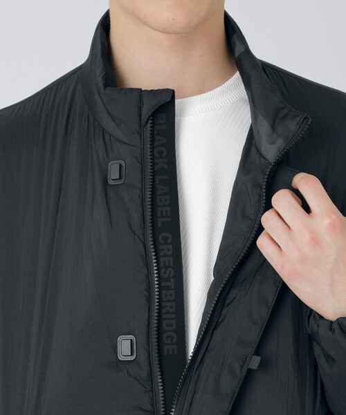 BLACK LABEL CRESTBRIDGE(ブラックレーベル・クレストブリッジ)の「【BLACK lab.】Thermore(R)ライトウェイトパデッドブルゾン(ブルゾン・メンズ・ブラック・M/XL/L)」の6枚目の写真