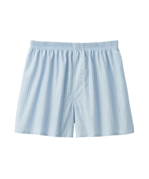 無印良品（ムジルシリョウヒン）の「紳士　なめらか　前開きトランクス（トランクス・メンズ・ネイビー系1/ダークグレー/ネイビー/ブルー系/ネイビー系・S/M/L/XL）」の5枚目の写真