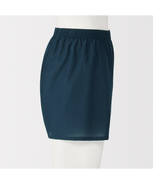 無印良品（ムジルシリョウヒン）の「紳士　なめらか　前開きトランクス（トランクス・メンズ・ネイビー系1/ダークグレー/ネイビー/ブルー系/ネイビー系・S/M/L/XL）」の11枚目の写真