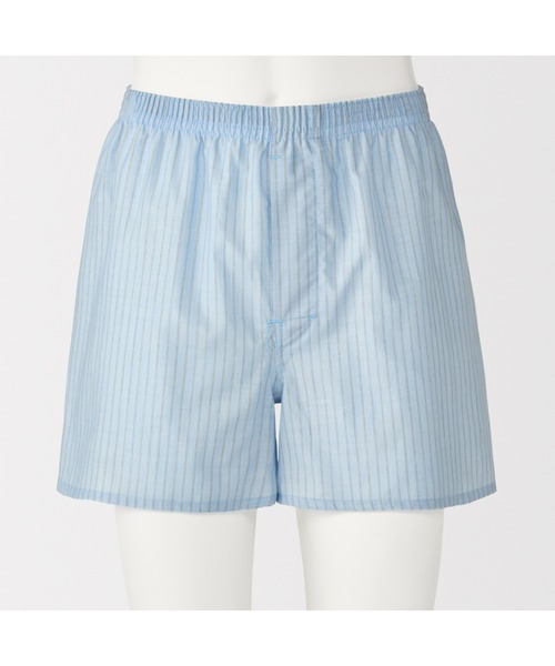 無印良品（ムジルシリョウヒン）の「紳士　なめらか　前開きトランクス（トランクス・メンズ・ネイビー系1/ダークグレー/ネイビー/ブルー系/ネイビー系・S/M/L/XL）」の22枚目の写真