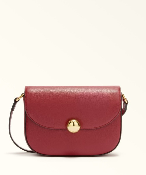 FURLA（フルラ）の「フルラ ムーンライト クロスボディバッグ（ショルダーバッグ・レディース・ブラウン/レッド/ダークグリーン/アッシュグレー/ブラック/インディゴブルー・ONE SIZE）」の6枚目の写真