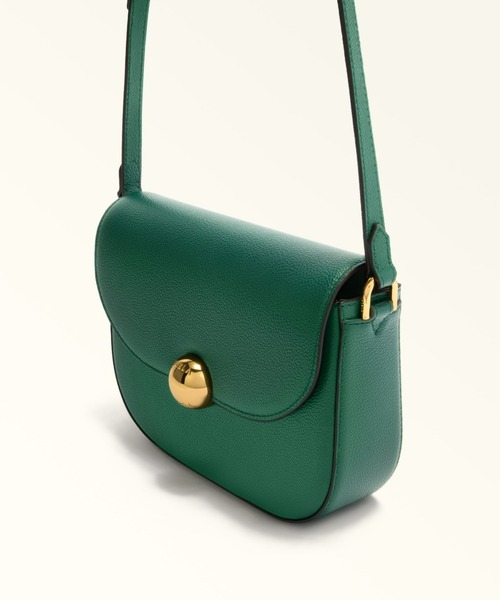 FURLA（フルラ）の「フルラ ムーンライト クロスボディバッグ（ショルダーバッグ・レディース・ブラウン/レッド/ダークグリーン/アッシュグレー/ブラック/インディゴブルー・ONE SIZE）」の12枚目の写真