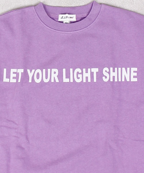 LSP WOW（エルエスピーワオ）の「【LSP WOW!】裏毛BIGプリントワンピース（ワンピース・キッズ・チャコール/ベージュ/ラベンダー/ピンク・120/110/100/90/80/130）」の21枚目の写真