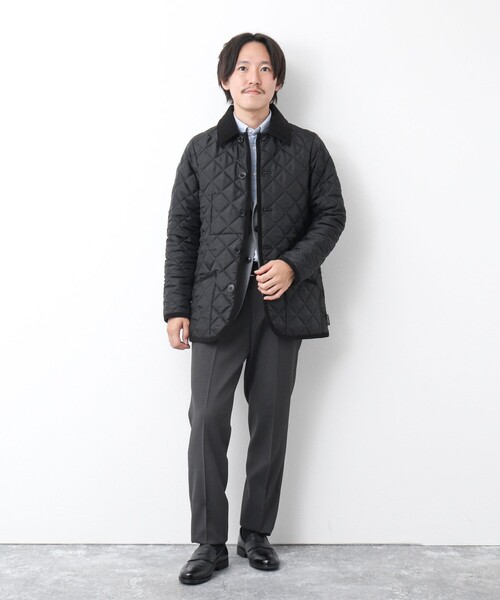 Traditional Weatherwear（トラディショナルウェザーウェア）の「【Traditional weatherwear】別注 WAVERLY キルティングジャケット 25AW（ブルゾン・メンズ・ネイビー/ブラック・36/38/40/42/44）」の4枚目の写真
