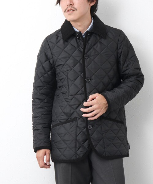 Traditional Weatherwear（トラディショナルウェザーウェア）の「【Traditional weatherwear】別注 WAVERLY キルティングジャケット 25AW（ブルゾン・メンズ・ネイビー/ブラック・36/38/40/42/44）」の7枚目の写真