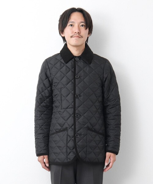 Traditional Weatherwear（トラディショナルウェザーウェア）の「【Traditional weatherwear】別注 WAVERLY キルティングジャケット 25AW（ブルゾン・メンズ・ネイビー/ブラック・36/38/40/42/44）」の13枚目の写真