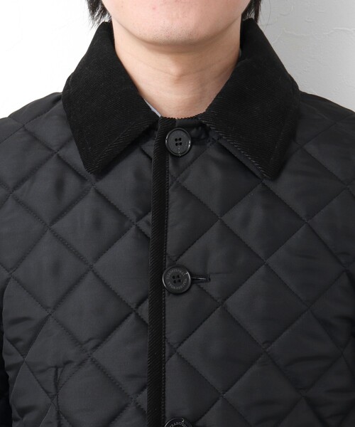 Traditional Weatherwear（トラディショナルウェザーウェア）の「【Traditional weatherwear】別注 WAVERLY キルティングジャケット 25AW（ブルゾン・メンズ・ネイビー/ブラック・36/38/40/42/44）」の16枚目の写真