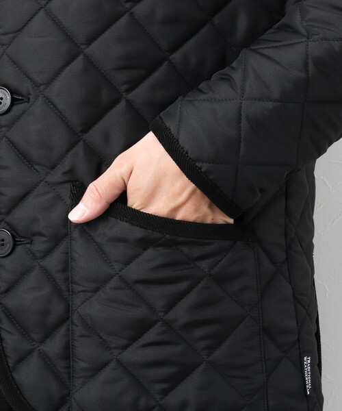 Traditional Weatherwear（トラディショナルウェザーウェア）の「【Traditional weatherwear】別注 WAVERLY キルティングジャケット 25AW（ブルゾン・メンズ・ネイビー/ブラック・36/38/40/42/44）」の20枚目の写真