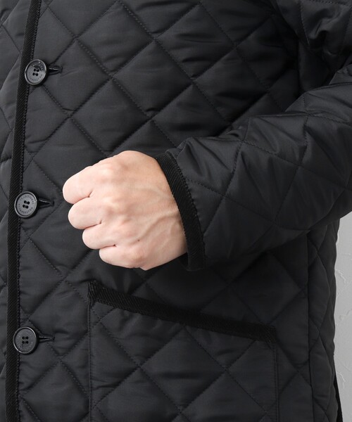 Traditional Weatherwear（トラディショナルウェザーウェア）の「【Traditional weatherwear】別注 WAVERLY キルティングジャケット 25AW（ブルゾン・メンズ・ネイビー/ブラック・36/38/40/42/44）」の21枚目の写真