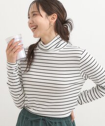 DRESKIP | 【あったか】吸湿発熱 タートルネックインナー(Tシャツ/カットソー)