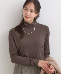DRESKIP | 【あったか】吸湿発熱 タートルネックインナー(Tシャツ/カットソー)
