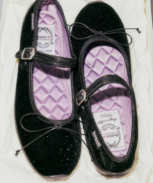 ROCKFISH WEATHERWEAR(ロックフィッシュウェザーウェア)の「BELLA MARYJANES(PEBBLE SOLE)(バレエシューズ・レディース・ブラウン/ピンク/ブラック/オリーブ/ブラック系/ネイビー/クリーム/パープル・23.0cm/23.5cm/24.0cm/24.5cm/25.0cm)」の3枚目の写真