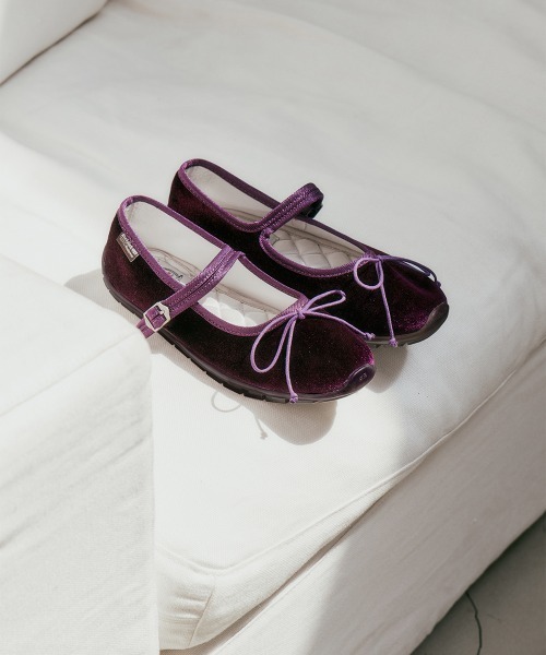 ROCKFISH WEATHERWEAR(ロックフィッシュウェザーウェア)の「BELLA MARYJANES(PEBBLE SOLE)(バレエシューズ・レディース・ブラウン/ピンク/ブラック/オリーブ/ブラック系/ネイビー/クリーム/パープル・23.0cm/23.5cm/24.0cm/24.5cm/25.0cm)」の7枚目の写真