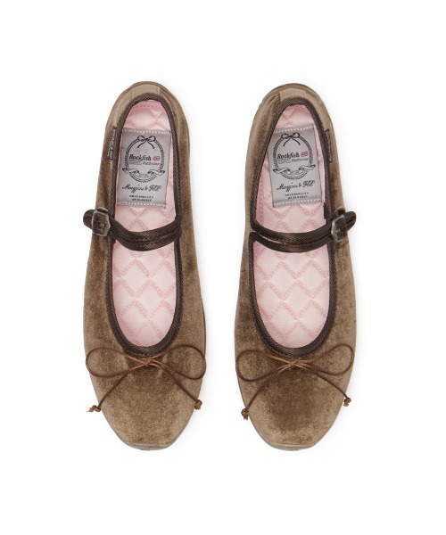 ROCKFISH WEATHERWEAR(ロックフィッシュウェザーウェア)の「BELLA MARYJANES(PEBBLE SOLE)(バレエシューズ・レディース・ブラウン/ピンク/ブラック/オリーブ/ブラック系/ネイビー/クリーム/パープル・23.0cm/23.5cm/24.0cm/24.5cm/25.0cm)」の18枚目の写真