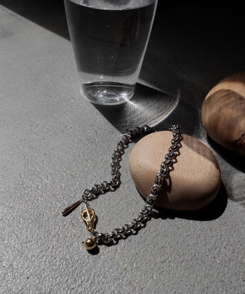 Soierie（ソワリー）の「カラー ネックレス / Collar necklace（ネックレス・レディース・シルバー系/シルバー×ゴールド・FREE）」の4枚目の写真