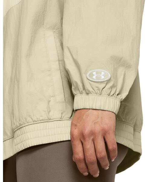 UNDER ARMOUR(アンダーアーマー)の「UAレガシー クリンクル ジャケット(トレーニング/レディース)(その他アウター・レディース・ベージュ・M/XL/L/S)」の4枚目の写真