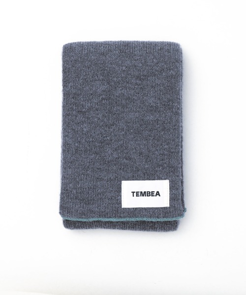 TEMBEA（テンベア）の「TEMBEA MUFFLER テンベア マフラー 2025年新作（マフラー・レディース・ダークベージュ/グレー/チャコールグレー/クリーム・FREE）」の2枚目の写真