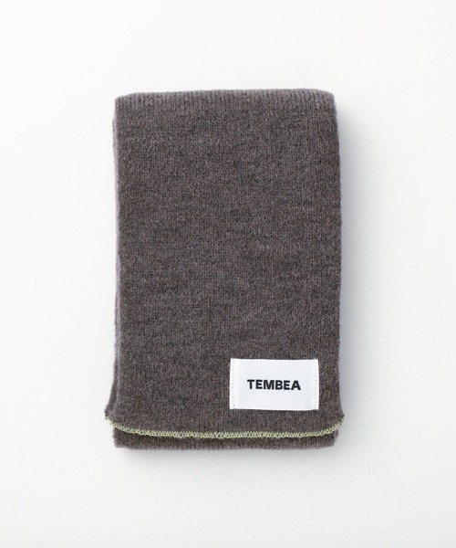TEMBEA（テンベア）の「TEMBEA MUFFLER テンベア マフラー 2025年新作（マフラー・レディース・ダークベージュ/グレー/チャコールグレー/クリーム・FREE）」の4枚目の写真