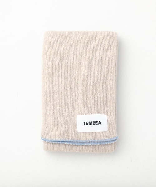 TEMBEA（テンベア）の「TEMBEA MUFFLER テンベア マフラー 2025年新作（マフラー・レディース・ダークベージュ/グレー/チャコールグレー/クリーム・FREE）」の3枚目の写真