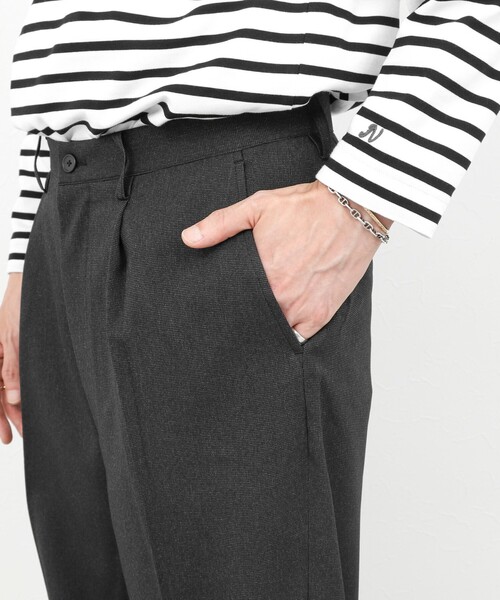 NOLLEY’S（ノーリーズ）の「《セットアップ対応》LANATEC イージーケアウォッシャブルパンツ 25AW（スラックス・メンズ・グレイッシュブルー/チャコールグレー/ネイビー・XL/S/M/L）」の11枚目の写真