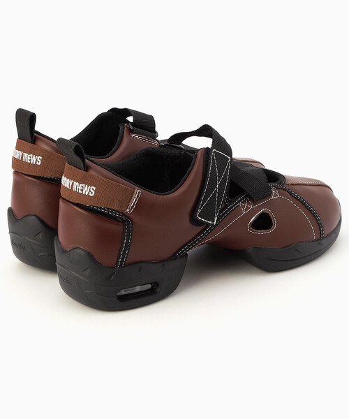 Foundry Mews（ファウンドリーミューズ）の「Foundry Mews/ファウンドリーミューズ Britney / レザーシューズ (23cm～24cmサイズ展開)（スニーカー・レディース・ブラウン・36/37/38）」の4枚目の写真