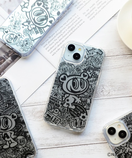 ANGEL BLUE（エンジェルブルー）の「エンジェルブルー メタリック背面ケース（スマホケース/カバー・レディース・シルバー系1/シルバー系2/シルバー系3/シルバー系4・iPhone 16/iPhone 13/14/15）」の22枚目の写真