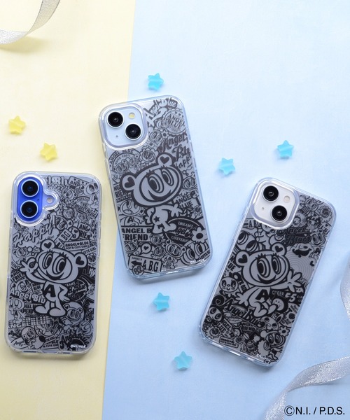 ANGEL BLUE（エンジェルブルー）の「エンジェルブルー メタリック背面ケース（スマホケース/カバー・レディース・シルバー系1/シルバー系2/シルバー系3/シルバー系4・iPhone 16/iPhone 13/14/15）」の19枚目の写真
