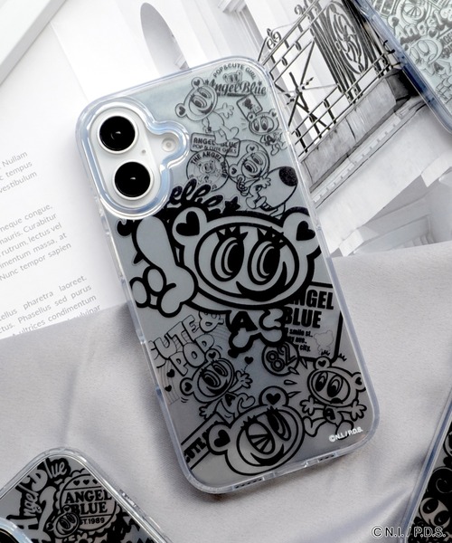 ANGEL BLUE（エンジェルブルー）の「エンジェルブルー メタリック背面ケース（スマホケース/カバー・レディース・シルバー系1/シルバー系2/シルバー系3/シルバー系4・iPhone 16/iPhone 13/14/15）」の7枚目の写真