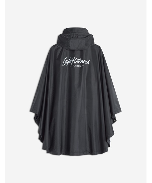 CAFE KITSUNE FOLDABLE RIPSTOP PONCHO（レインコート/ポンチョ