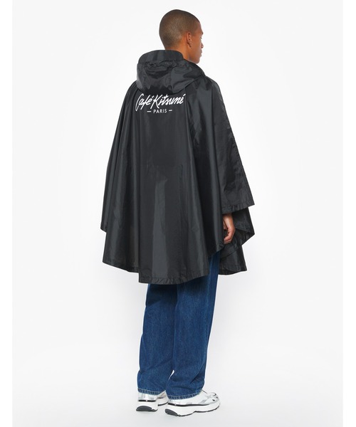 CAFE KITSUNE FOLDABLE RIPSTOP PONCHO（レインコート/ポンチョ