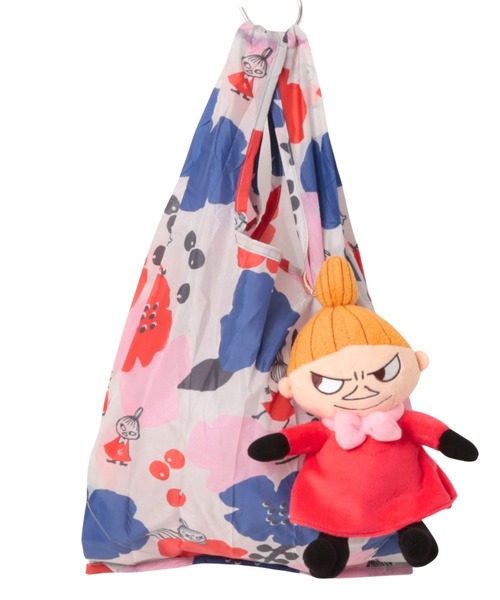 MOOMIN(ムーミン)の「MOOMIN/ムーミン ぬいぐるみエコバッグ(エコバッグ/サブバッグ・レディース・レッド/ホワイト/ホワイト系その他・ONE SIZE)」の3枚目の写真