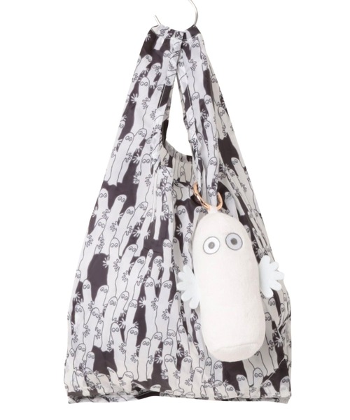 MOOMIN(ムーミン)の「MOOMIN/ムーミン ぬいぐるみエコバッグ(エコバッグ/サブバッグ・レディース・レッド/ホワイト/ホワイト系その他・ONE SIZE)」の1枚目の写真