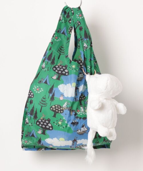 MOOMIN(ムーミン)の「MOOMIN/ムーミン ぬいぐるみエコバッグ(エコバッグ/サブバッグ・レディース・レッド/ホワイト/ホワイト系その他・ONE SIZE)」の12枚目の写真