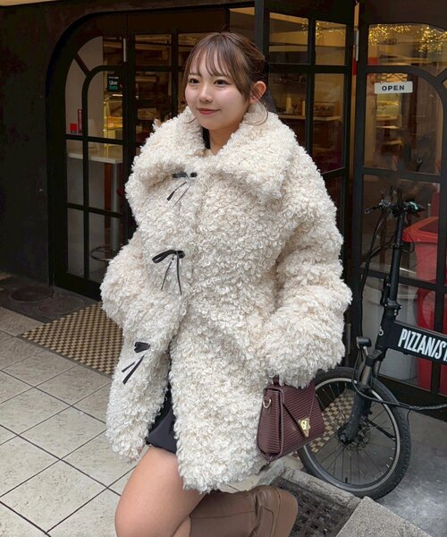 選べる2丈！】マルチリボンプードルジャケット（その他アウター