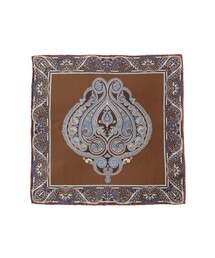 FRANCO BASSI（フランコバッシ）の「FRANCO BASSI / シルク ペイズリー柄 ポケットスクエア（ハンカチ/ハンドタオル）」