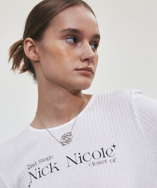 NICK&NICOLE（ニックアンドニコール）の「NICOLE CLOSET LS TOP_IVORY（Tシャツ/カットソー・レディース・その他・FREE）」の2枚目の写真