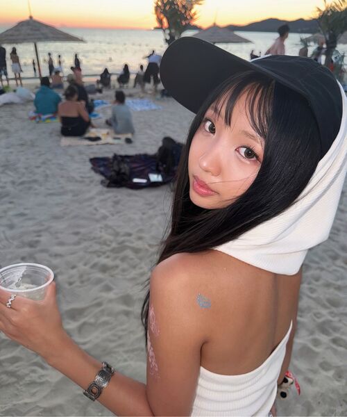 PARTIMENTO WOMEN（パルティメントウィメン）の「ベルラ76プリンテッドスウェットパンツ_ダスティブルー（スウェットパンツ・レディース・その他・SMALL）」の10枚目の写真